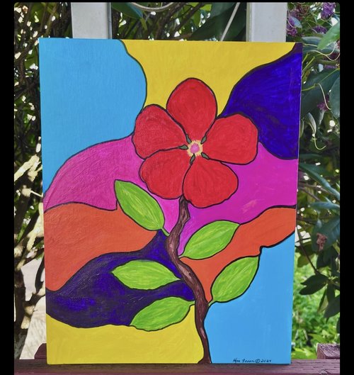 Red Hibiscus 