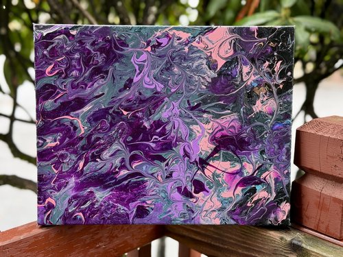 Cosmic Koi Ascending From A Sea Of Gems