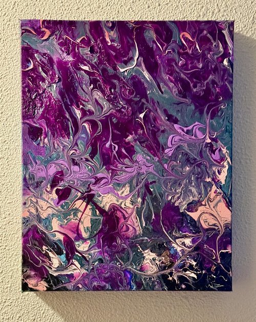 Cosmic Koi Ascending From A Sea Of Gems